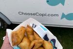 Fair goers at the Illinois State Fair get a taste of copi